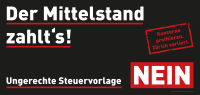 NEIN zur ungerechten Steuervorlage!